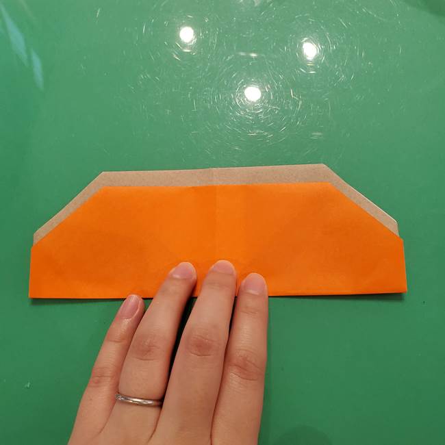 鮭の折り紙の折り方作り方③組み合わせ(5)