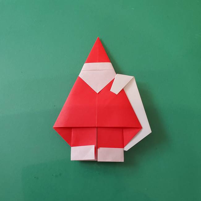 ＊折り紙＊　クリスマス　三角のサンタクロース　10個