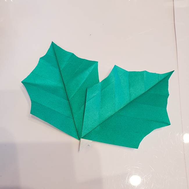 ひいらぎの折り紙 作り方折り方②実(7)