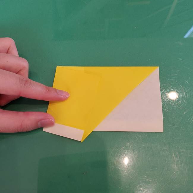 クリスマスベルの折り紙 簡単な折り方作り方(10)