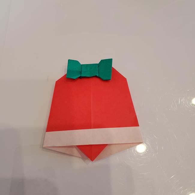クリスマスベルの折り紙は簡単だから年少年中の子どもも作れる！アレンジ例(2)