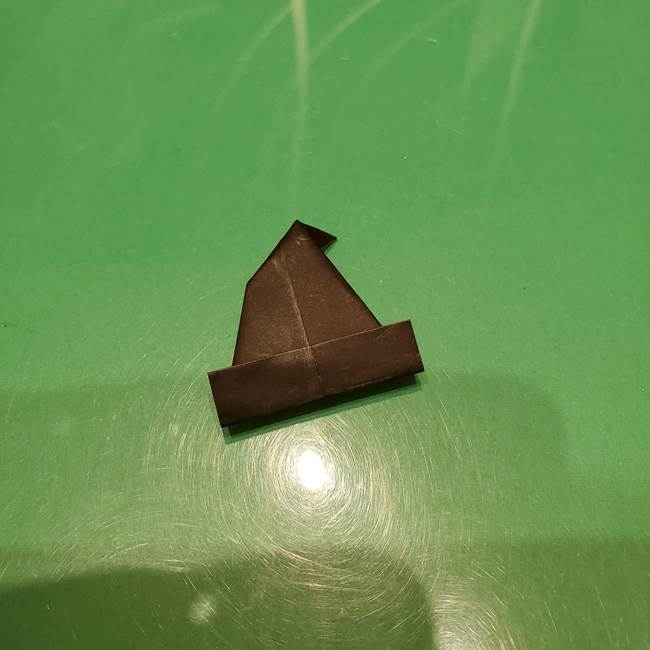 ツムツム かぼちゃミニーの折り紙の折り方作り方②帽子(16)