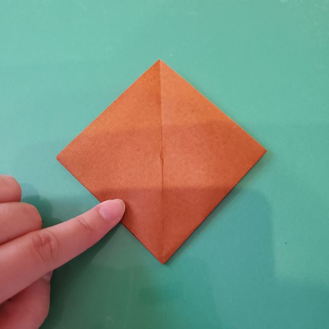 トナカイ 折り紙1枚で簡単につくる折り方作り方(14)
