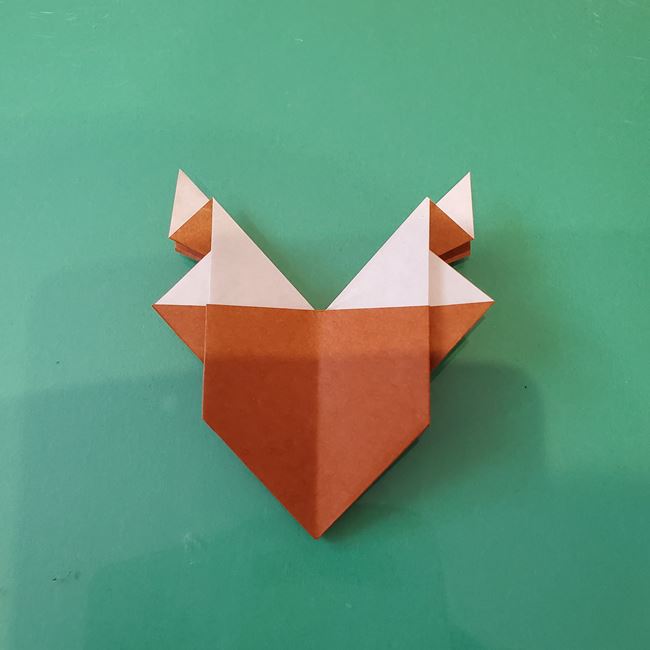 トナカイ 折り紙1枚で簡単につくる折り方作り方(29)