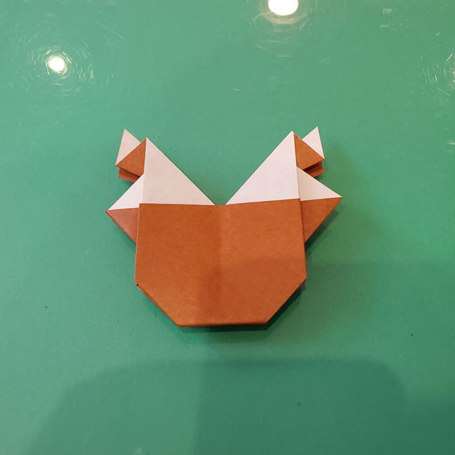 トナカイ 折り紙1枚で簡単につくる折り方作り方(31)