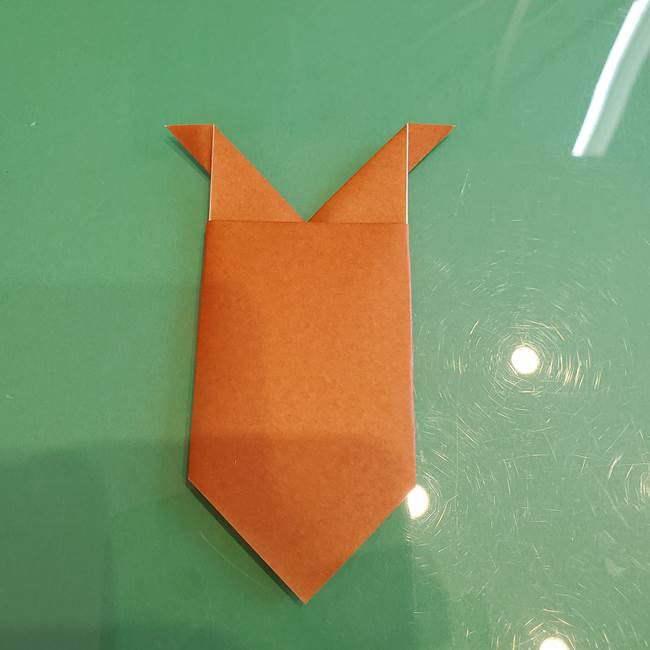 トナカイ 折り紙で簡単に3歳児も作れる折り方作り方(12)