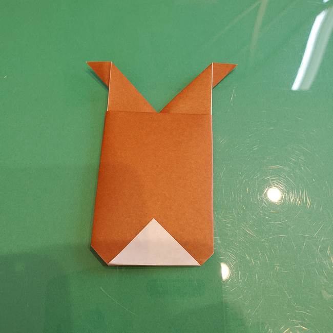 トナカイ 折り紙で簡単に3歳児も作れる折り方作り方(13)