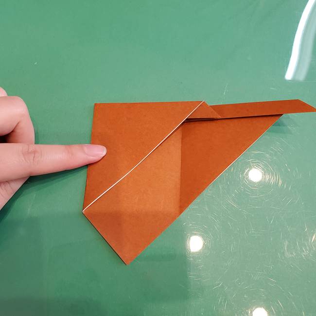 トナカイ 折り紙で簡単に3歳児も作れる折り方作り方(6)