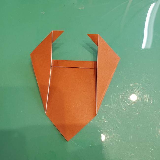 トナカイ 折り紙で簡単に3歳児も作れる折り方作り方(8)