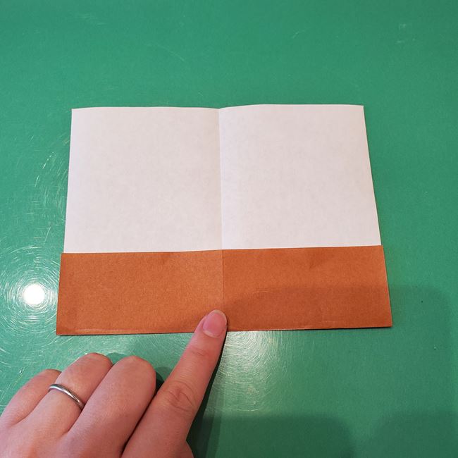 トナカイ全身の折り紙｜折り方作り方②体(6)