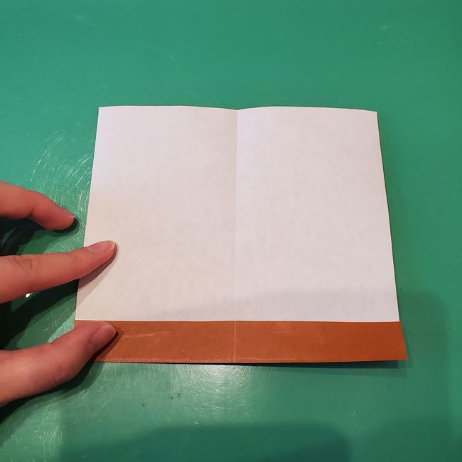 トナカイ全身の折り紙｜折り方作り方②体(8)