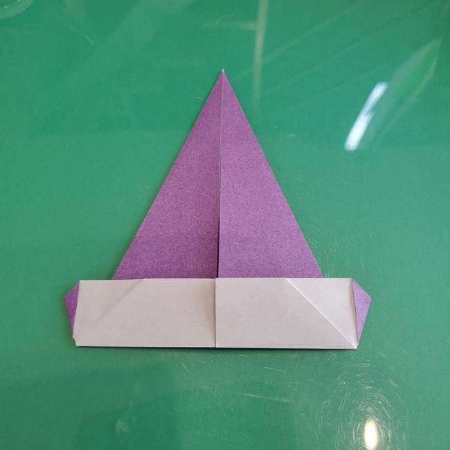 三角帽子の折り方作り方(11)