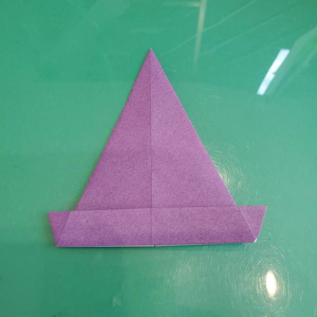 三角帽子の折り方作り方(13)