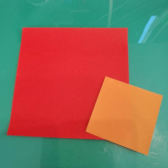 折り紙でろうそくを立体的ににつくる折り方は簡単？用意するもの(1)