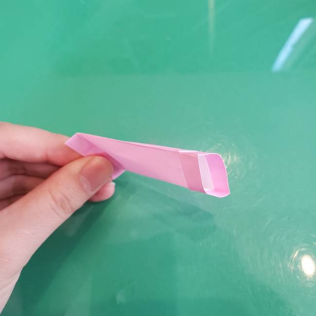 折り紙で飴を立体的につくる折り方作り方(12)