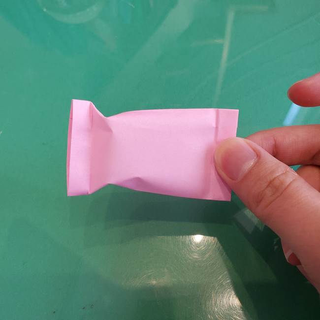 折り紙で飴を立体的につくる折り方作り方(15)