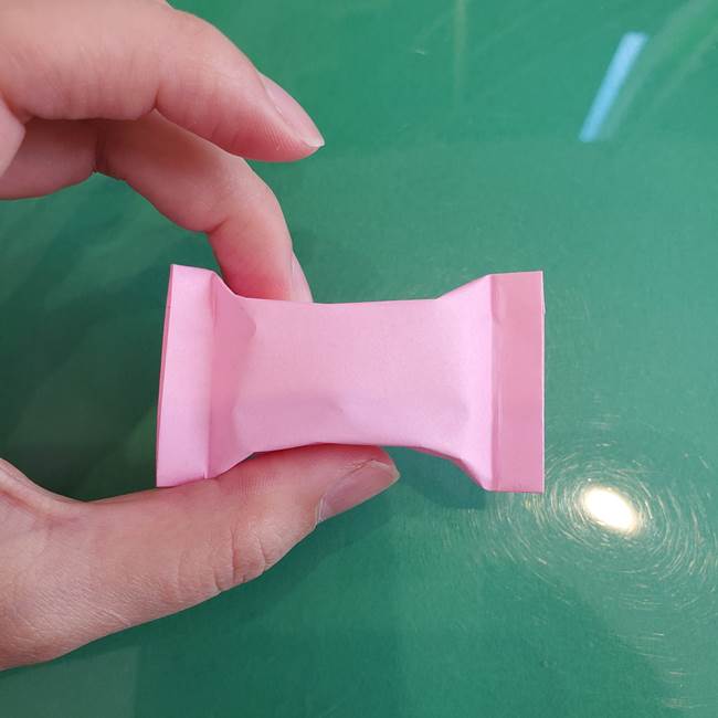 折り紙で飴を立体的につくる折り方作り方(17)