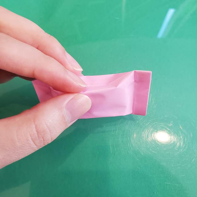 折り紙で飴を立体的につくる折り方作り方(18)