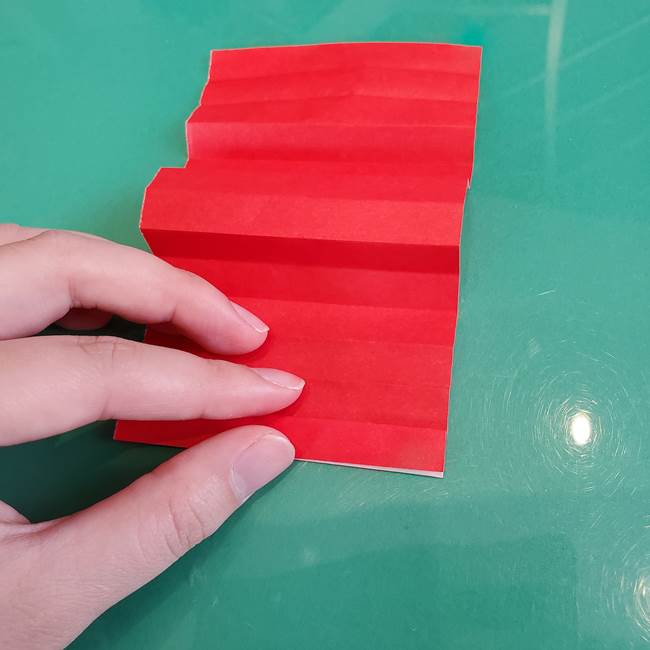 折り紙のろうそく 立体的な折り方作り方【画像】①土台1(11)