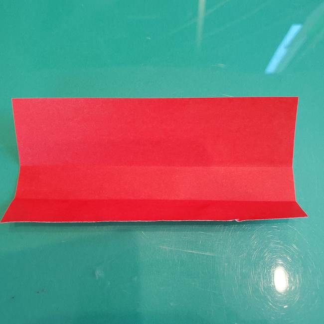 折り紙のろうそく 立体的な折り方作り方【画像】②土台2(5)