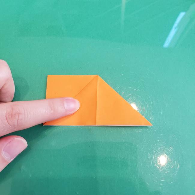 折り紙のろうそく 立体的な折り方作り方【画像】③炎(10)