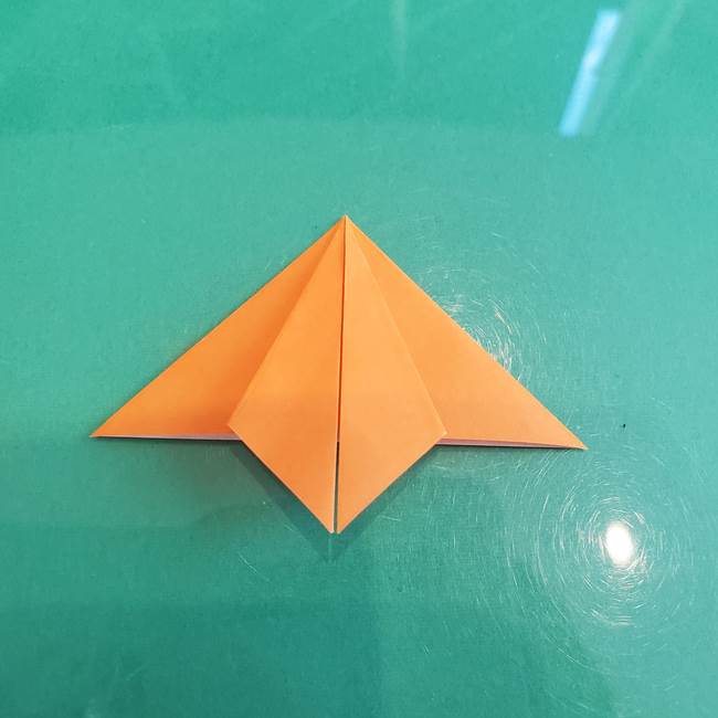 折り紙のろうそく 立体的な折り方作り方【画像】③炎(12)
