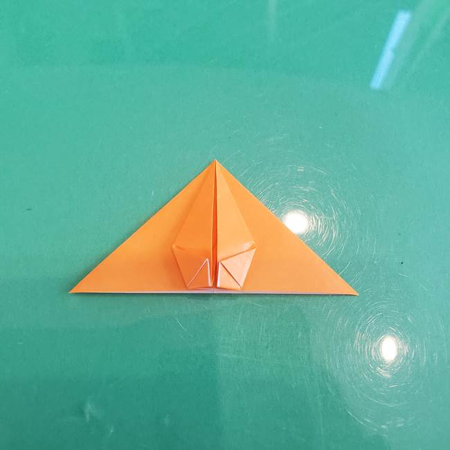 折り紙のろうそく 立体的な折り方作り方【画像】③炎(20)