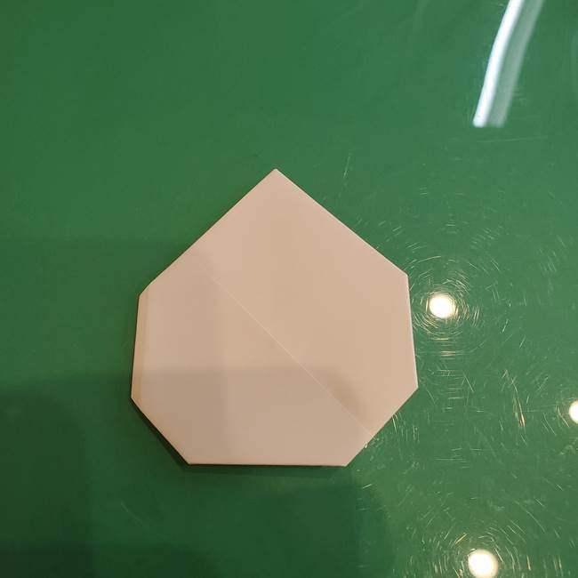 折り紙の雪だるまミッキーの折り方作り方②体(5)