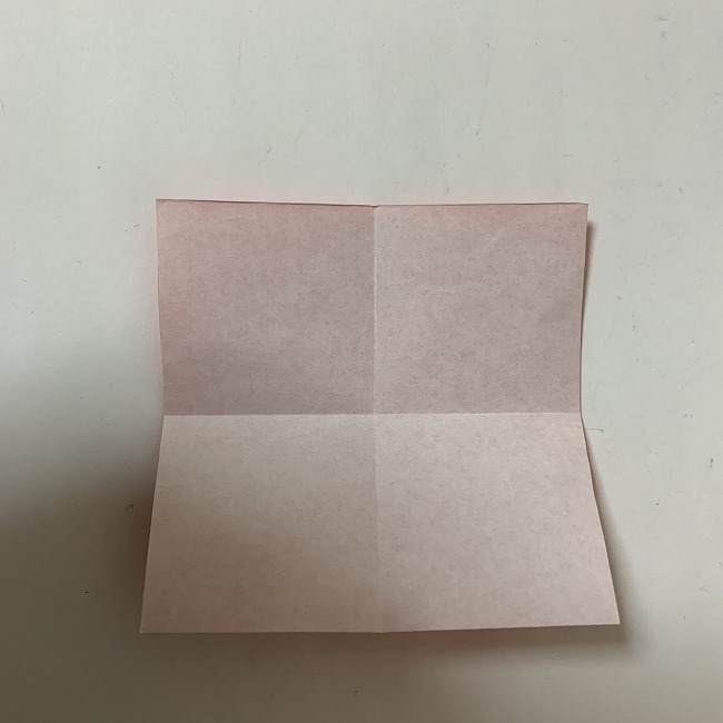折り紙ディズニーのミッキー&ミニーのリボンの折り方・作り方【ツムツム】 (2)