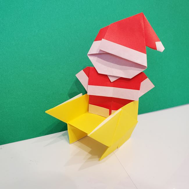 そりの折り紙 立体的で簡単な折り方作り方 クリスマス飾りにもピッタリ 子供と楽しむ折り紙 工作