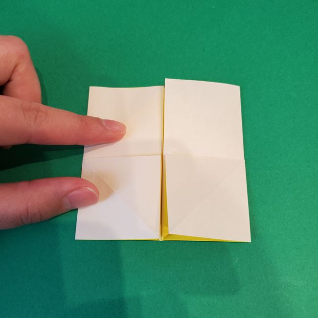 そりの折り紙 立体的で簡単な折り方作り方(12)