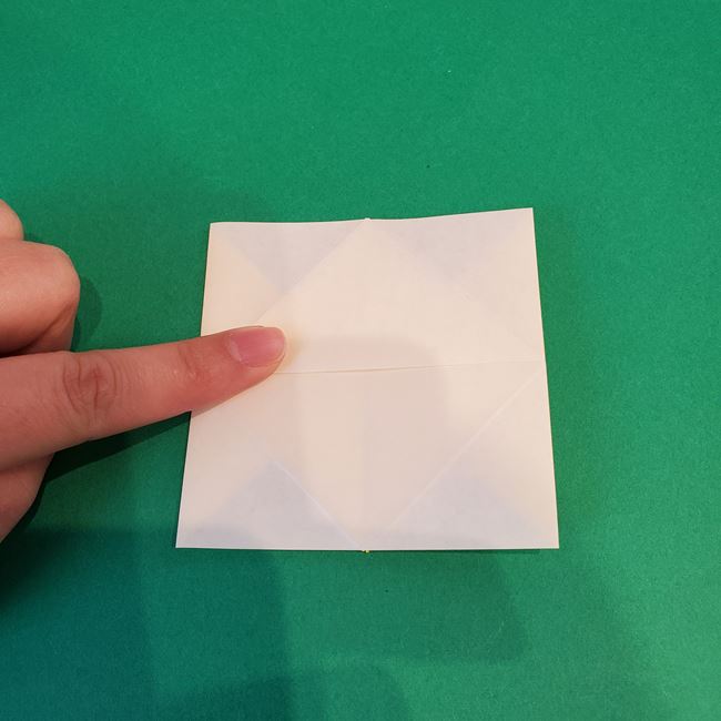 そりの折り紙 立体的で簡単な折り方作り方(15)