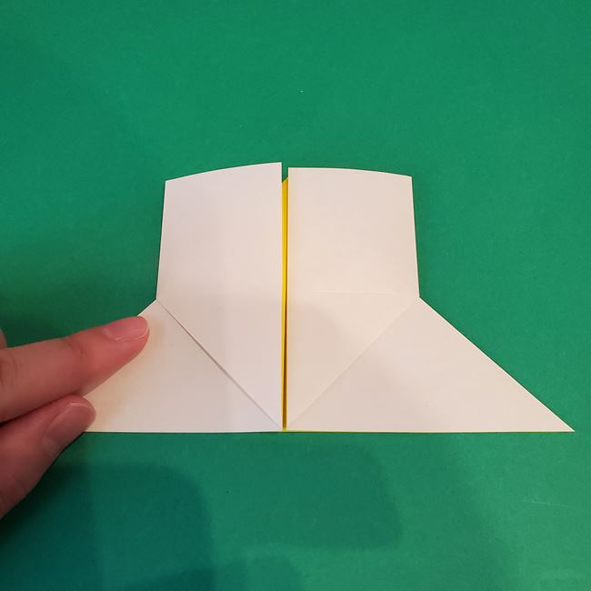 そりの折り紙 立体的で簡単な折り方作り方(8)