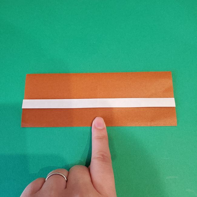 クリスマスのソリの折り紙の簡単な折り方作り方(平面)(10)
