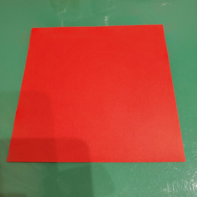 サンタの折り紙は難しいけど1枚でできる！