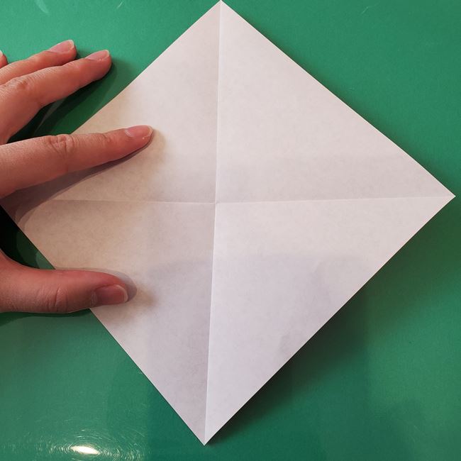 サンタクロースの折り紙 年長5歳児さんも作れる折り方作り方【画像】(5)