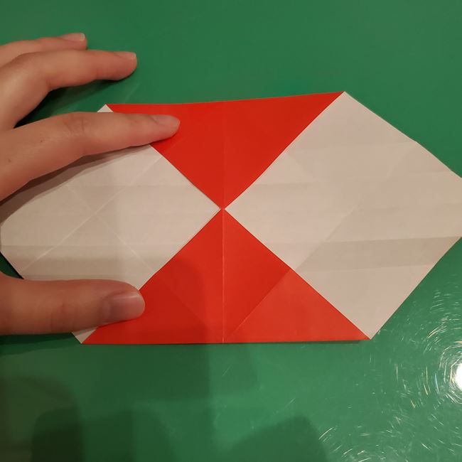 サンタクロースの折り紙 難しい折り方作り方②体(1)