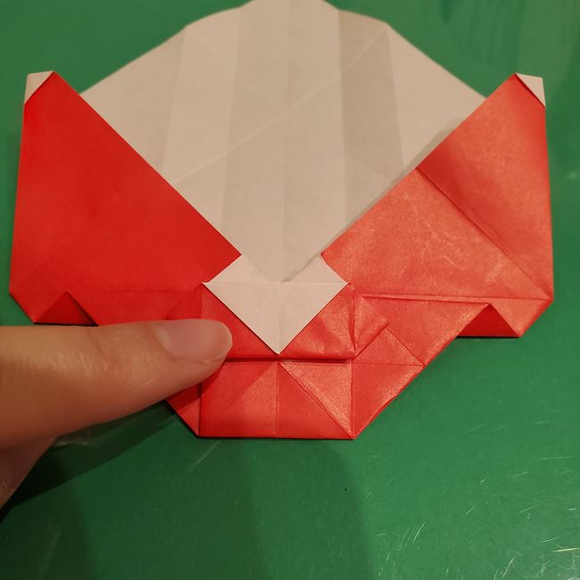 サンタクロースの折り紙 難しい折り方作り方③プレゼント(13)
