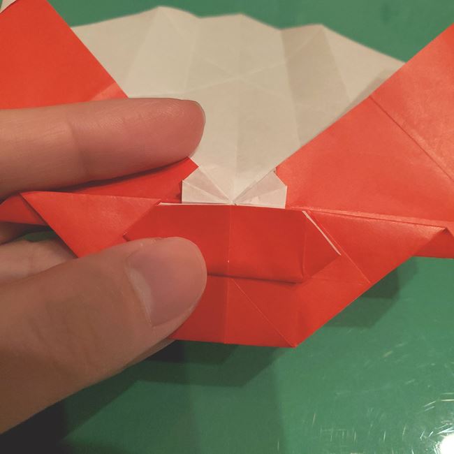 サンタクロースの折り紙 難しい折り方作り方③プレゼント(23)