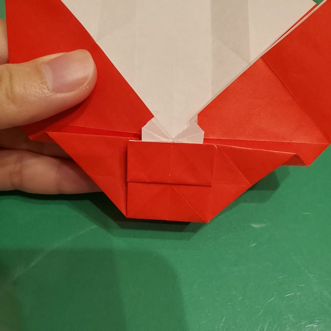 サンタクロースの折り紙 難しい折り方作り方③プレゼント(25)