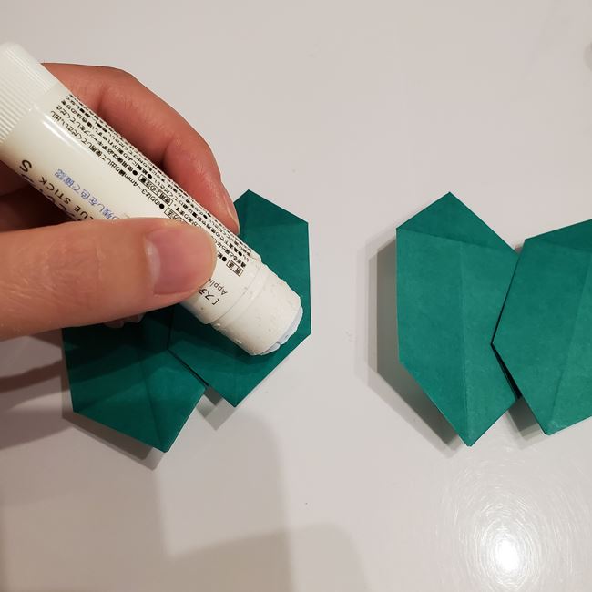 折り紙 柊のリースの折り方作り方②完成(3)