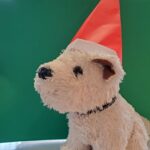 サンタさんの帽子の折り紙 立体的でかぶれるのに簡単！クリスマスの飾りにも♪