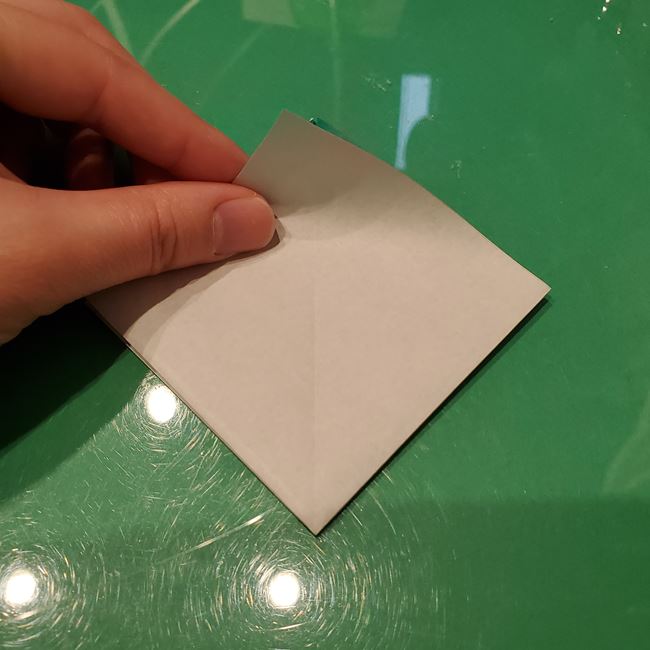 クリスマスのテーブル飾りの折り紙＊折り方作り方①箱(11)