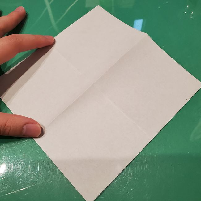 クリスマスのテーブル飾りの折り紙＊折り方作り方①箱(5)