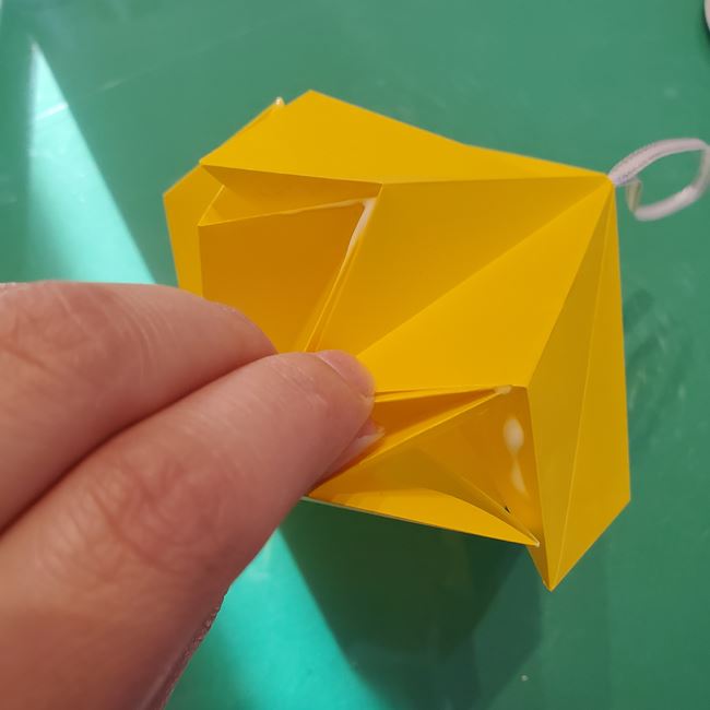 クリスマスオーナメントの折り紙 おしゃれで簡単な作り方・折り方②組み合わせ(9)