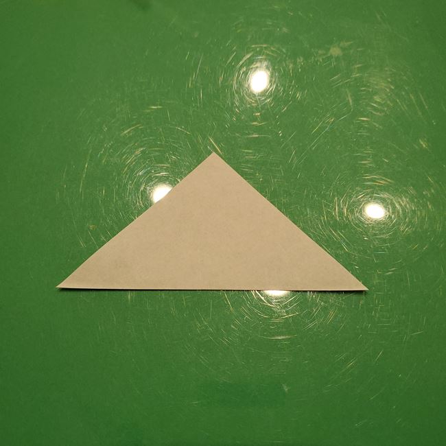 ポインセチアの折り紙 切り絵の切り方・作り方②葉(2)