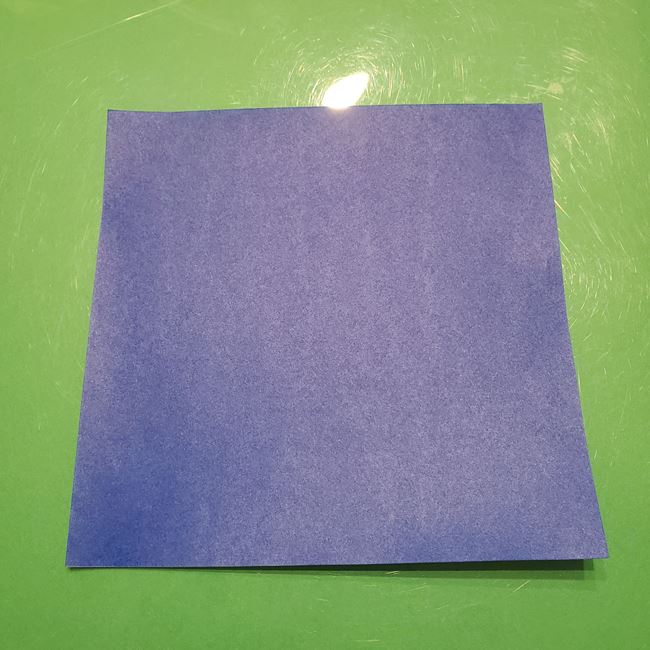 折り紙 六角形の雪の結晶＊ハサミで切る切り紙1