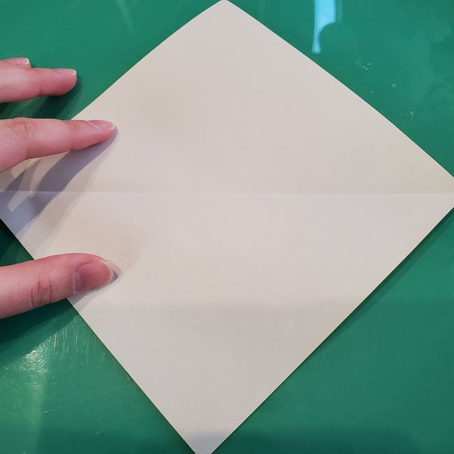 折り紙の折り方 難しい虎｜作り方①折り筋(3)