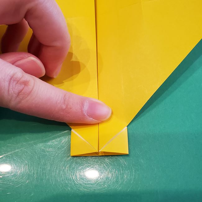 折り紙の折り方 難しい虎｜作り方②顔(10)