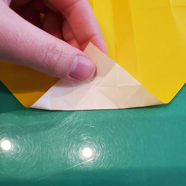 折り紙の折り方 難しい虎｜作り方②顔(2)